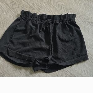 SHEIN High Waist Black Women's Shorts